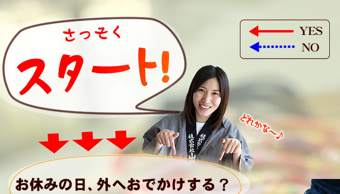 さっそく、スタート!