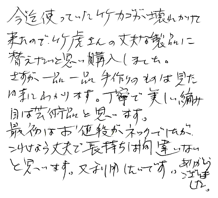 足付き台所籠