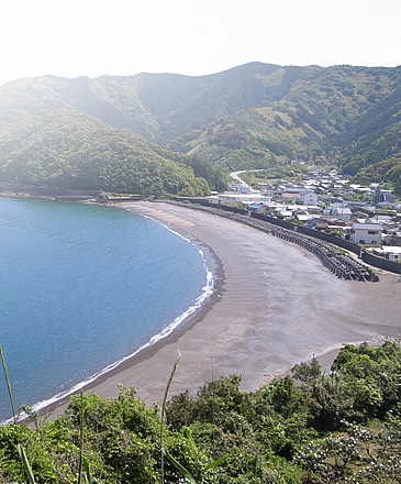 安和駅から見える風景