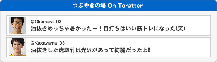 つぶやきの場 On Toratter