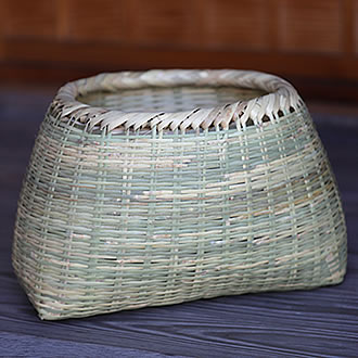 篠竹魚籠(口細)
