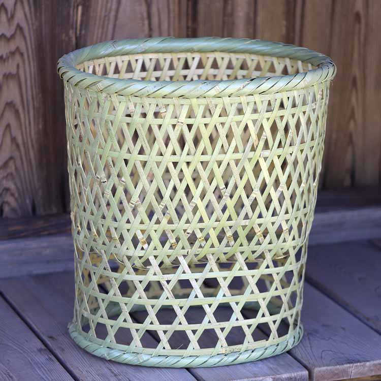 伝統の真竹洗濯籠