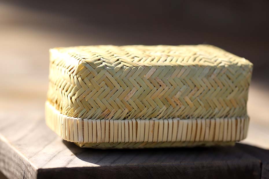 【国産】スズ竹ミニ弁当箱（篠竹）スリムタイプ