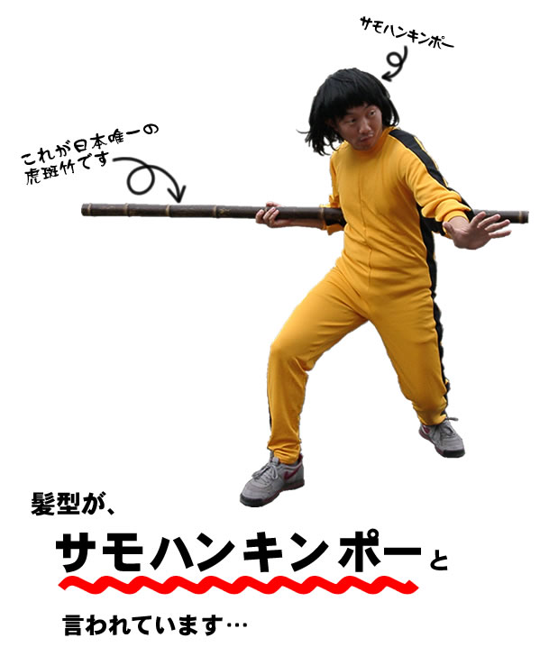 髪型が、サモハンキンポー