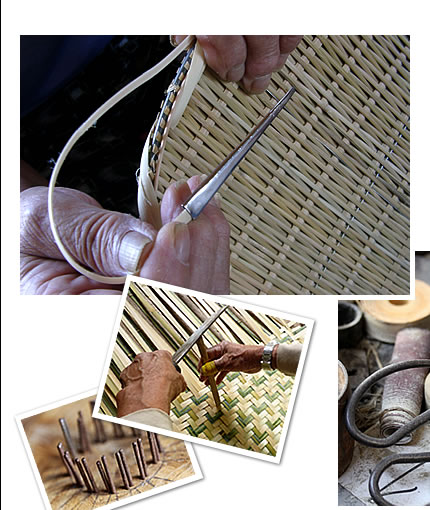 四代目年賀 1992年 竹の伐採 加工道具 日本唯一虎竹の里から創業明治27年虎斑竹専門店 竹虎