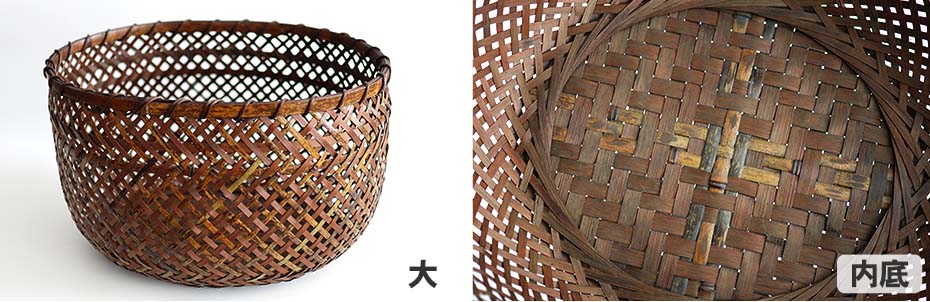 虎竹染フリーボックス（小判）の大