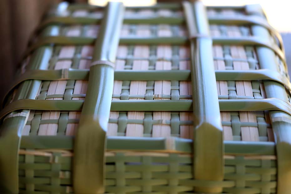 真竹御用籠の力竹