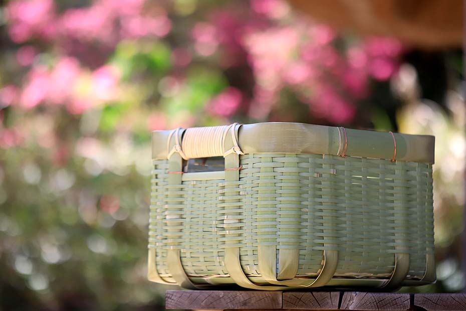 真竹御用籠（四角）