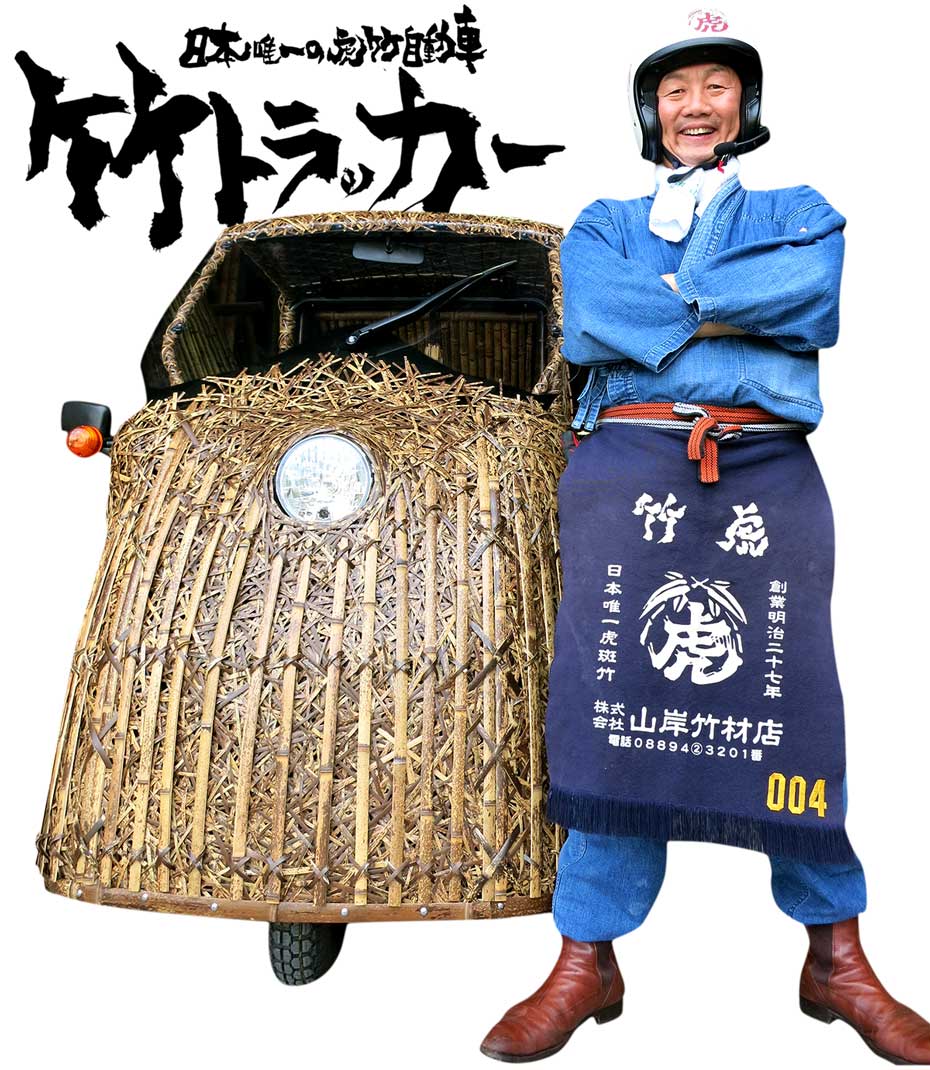 完成日本唯一虎竹自動車