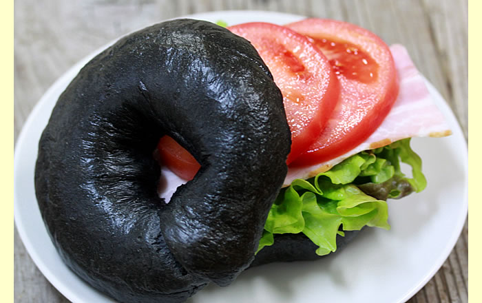 Bamboo charcoal bun