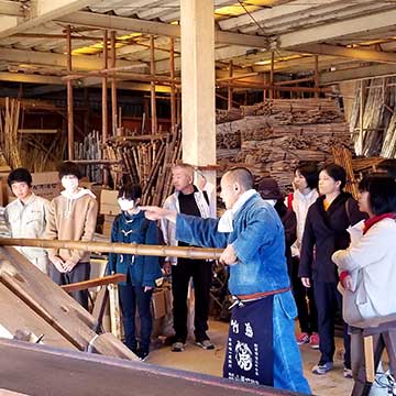 工場見学のお客様