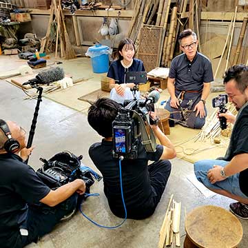 「西の風ブラン堂」取材の皆様