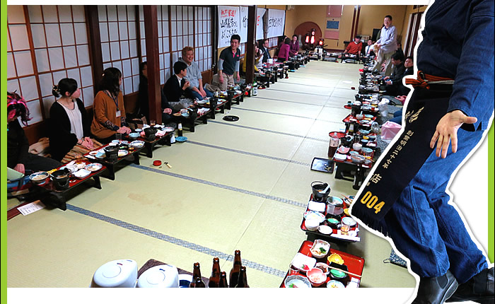 ますや旅館さん大広間