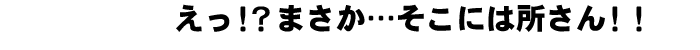 えっ!?まさか...そこには所ジョージさん!!