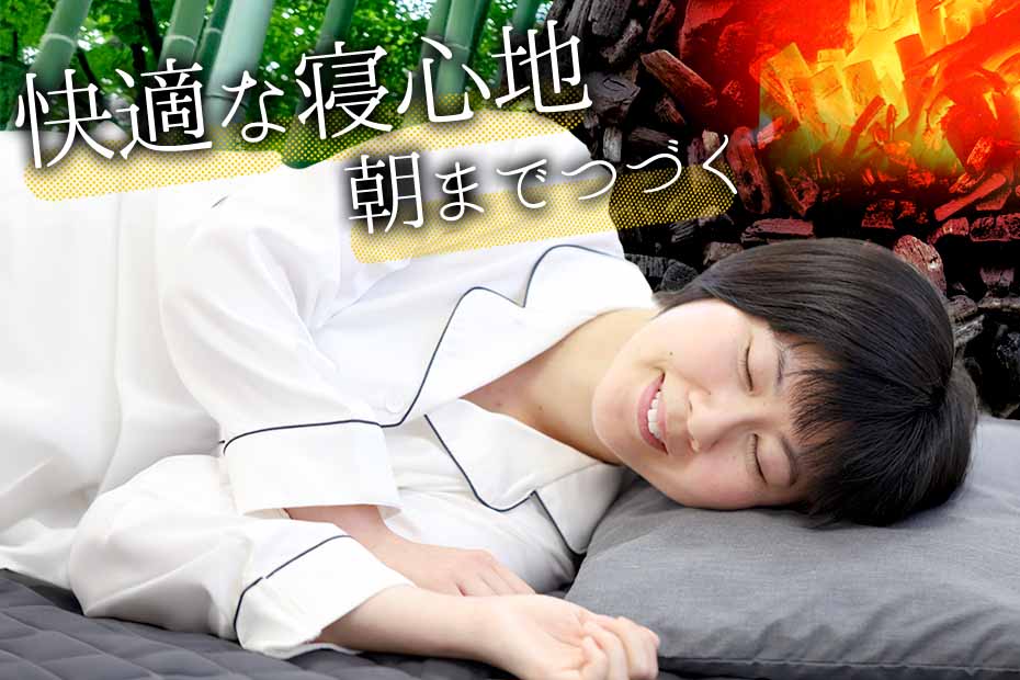 国産竹炭100％熟睡ピロー