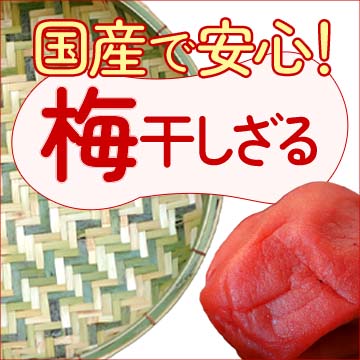 土用干しに梅干しざる特集