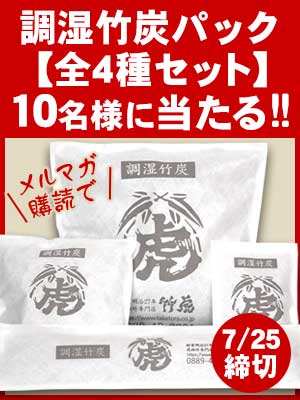 調湿竹炭パック